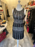 Pre Loved Missoni Fine Knit Stretch Stripe Dress Size S