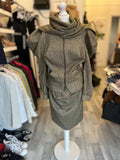 Pre Loved Vivienne Westwood Skirt Suit in Moss Green *Reserved LM*