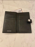 Pre Loved Miu Miu Black Madras Crystal Card Holder (excellent)
