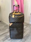 Pre Loved Vintage Louis Vuitton Monogram Pegase 45 Trolley Suitcase