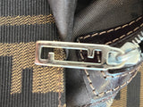 Pre Loved Fendi Zucca Shoulder Bag in Brown