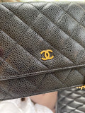Chanel Wallet on Chain in Black Caviar Leather (reserved)