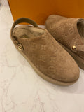 Pre Loved Louis Vuitton Aspen Platform Clogs UK6 (new)