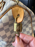Pre Loved Louis Vuitton Vintage Damier Azure Speedy 35