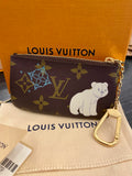 Louis Vuitton Mongram Ltd. Edition 2017 Christmas Animation Key Pouch (new)