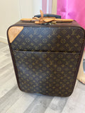 Pre Loved Vintage Louis Vuitton Monogram Pegase 45 Trolley Suitcase