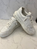 Pre Loved Gents Valentino One Stud Leather Trainers UK 6