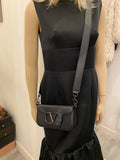 Pre Loved Valentino Garavani Loco Crossbody in Black Leather