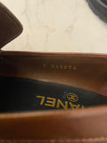 Pre Loved Chanel Brown Quilted Loafers UK 5.5 (excellent)