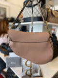 Christian Dior Saddle Bag in Nude Blush