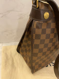 Pre Loved Louis Vuitton Duomo Handbag in Damier Ebene Coated Canvas (excellent)