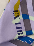 Pre Loved Hermes Ex Libris Twilly in purple shades