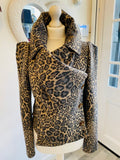 Vivienne Westwood Wool Animal Print Jacket IT44 UK12