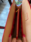 Pre Loved Collaboration Louis Vuitton Monogram & Christian Louboutin Studded Shopping Bag
