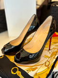 Christian Louboutin New Very Prive Patent Leather Shoes - Size UK 5