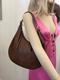 Pre Loved Mulberry Selby Hobo Bag in Oak Leather