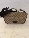 Pre Loved Gucci GG Canvas Belt Bag in beige monogram (excellent)