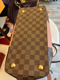 Louis Vuitton Jersey Tote In Damier Ebene & Magnolia Pink Centre Panel (reserved)
