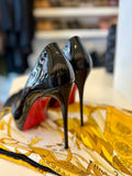 Christian Louboutin New Very Prive Patent Leather Shoes - Size UK 5