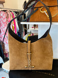 Strathberry Kite Suede Hobo Bag