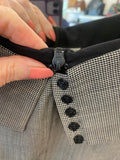 Pre Loved Christian Dior Wool Houndstooth Dress FR 38 UK 8 (pristine)