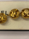 Pre Loved Chanel Vintage Gold CC Link Bracelet