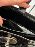Pre Loved Mulberry Bayswater in Black Patent Leather