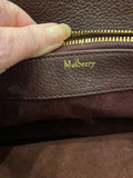 Pre Loved Mulberry Oxblood Winsley Bag