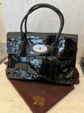 Pre Loved Mulberry Bayswater in Black Patent Leather