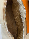 Prada re-edition 2005 beige nylon shoulder bag