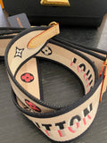 Louis Vuitton Twist MM in Black Epi Leather with Jacquard Bandouliere Strap