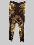 Dolce & Gabbana Floral & Keys Trousers IT38 - UK 6
