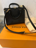 Pre Loved Louis Vuitton BB On The Go in Black Empreinte Leather. (excellent)
