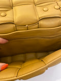 Pre Loved Bottega Veneta The Chain Padded Cassette Bag Dark Caramel (excellent)