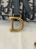 Pre Loved Christian Dior Oblique Small Saddle Bag