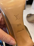 Louis Vuitton Gold Sahara Sandals UK 4.5
