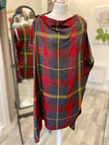 Vivienne Westwood Red & Grey Tartan Plaid Dress IT42 UK10 (reserved)