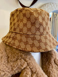 Gucci GG Monogram Vintage Cloth Bucket Hat