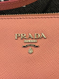 Prada Pink Saffiano Leather Pochette (reserved)