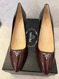 Pre Loved Prada patent leather pumps Size UK 6 New
