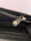 Pre Loved Chanel Boy Wallet on Chain Black Caviar Leather 2022. (Excellent)