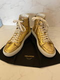 Pre Loved Zadig & Voltaire Gold Trainers UK6