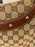 Pre Loved Anita Gucci Monogram Canvas with Bamboo Handle (excellent) **reserved**