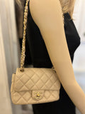 Pre Loved Chanel Classic Mini Quilted Flap Handbag (excellent)