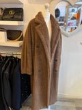 Max Mara Long Brown Teddy Coat UK 10 - Oversized (reserved)