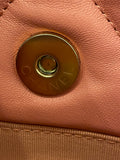 Pre Loved Chanel 19 in Pink Quilted Lambskin Leather - Excellent