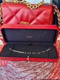 Pre Loved Cartier Santos de Cartier chain bracelet in 18ct white gold