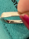 Pre Loved Tiffany & Co Silver Frank Gehry Torque Ring