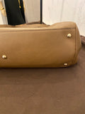 Pre Loved Gucci Bamboo Shopper Tote bag in Brown Grained Leather (SALE)