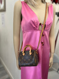 Pre Loved Louis Vuitton Monogram Nano Speedy **reserved**